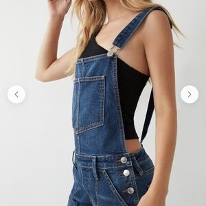 True Religion Denim Overalls – Women’s Size S (Dark Wash)